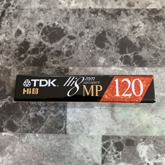 TDK MP 120 High Standard 8mm Video Cassette Metal Particle - Picture 4 of 5
